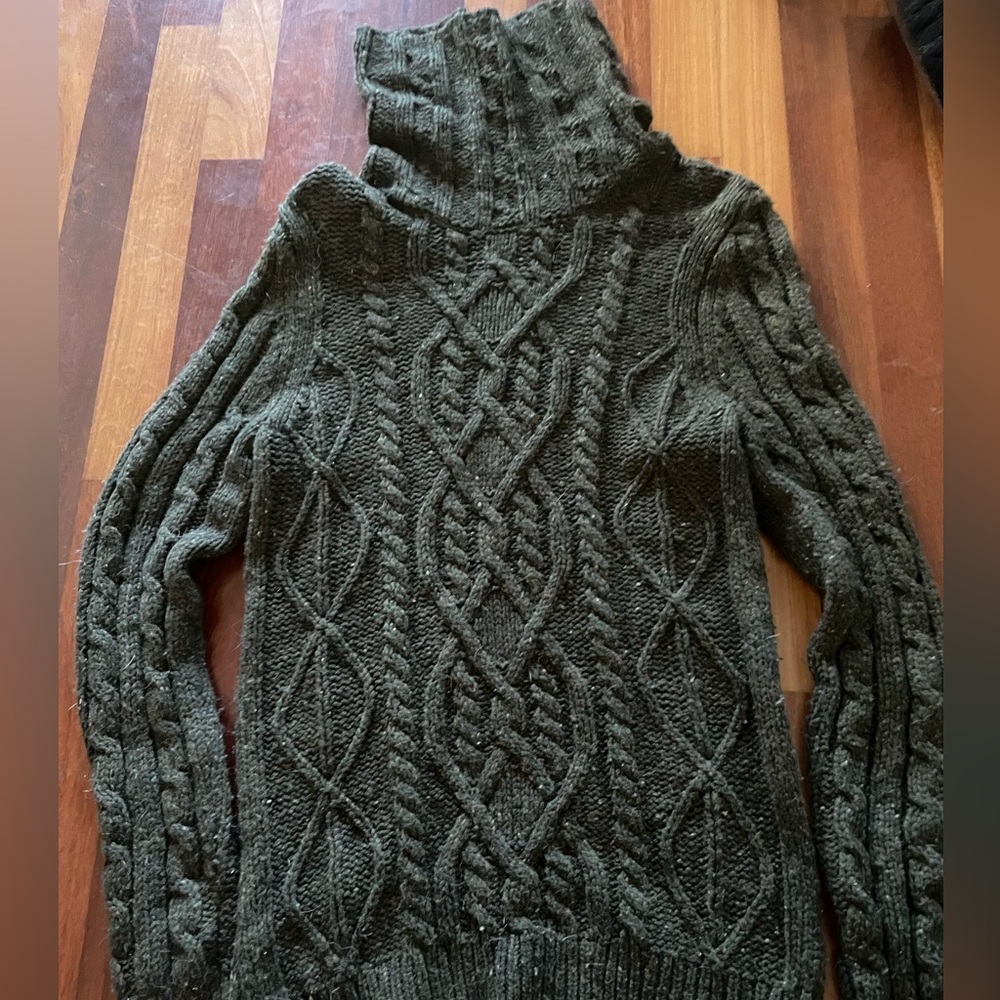 Orvis wool cashmere sweater M